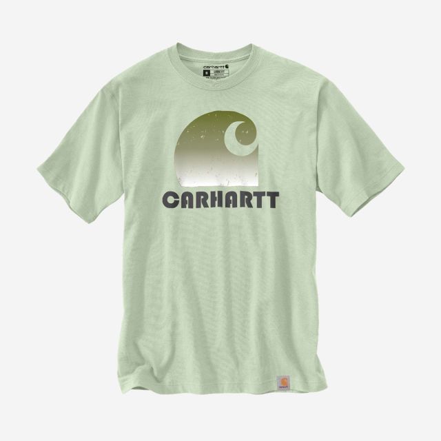 Carhartt Heavy S/S C Graphic T-Shirt - grøn